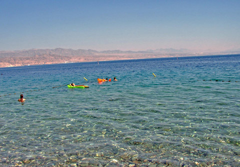 Migdalor Beach, Eilat