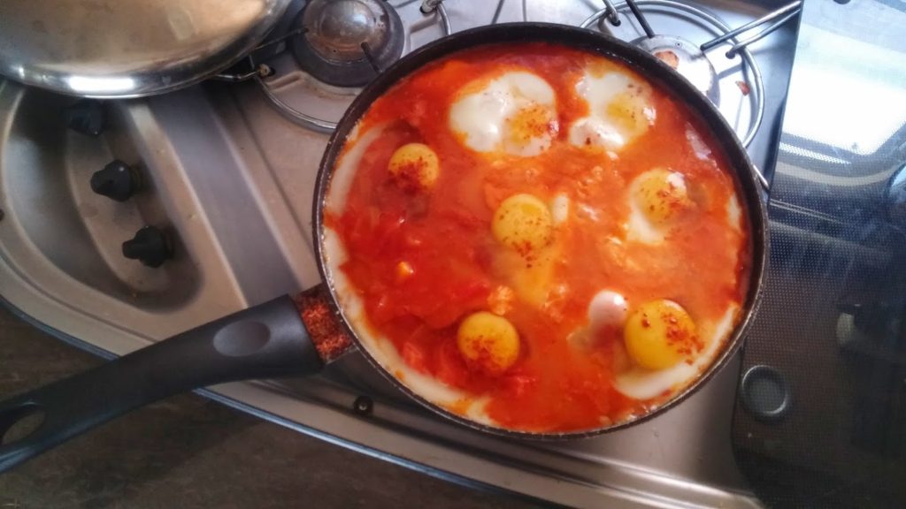 caravan cooking